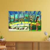 Kenai, AlaskaLarge Letter ScenesKenai, AK Canvas Afdruk (Insitu (Woonkamer))