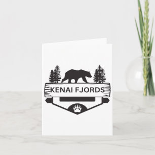 Kenai Fjords Alaska Wildlife Beer Hiking Camping S Kaart