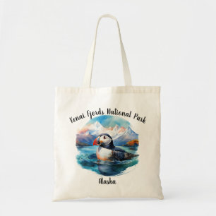 Kenai Fjords Nationaal Park Puffin Canvas tas