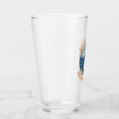 Kenai Fjords Nationaal Park Retro Distressed Circl Glas (Rechts)