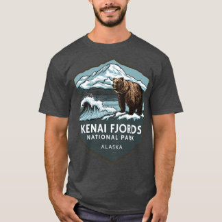 Kenai Fjords National Park Alaska Wildlife T-shirt