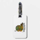 Kenai Fjords National Park Backpack Bagagelabel (Achterkant verticaal)