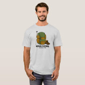 Kenai Fjords National Park Backpack T-shirt (Voorkant volledig)