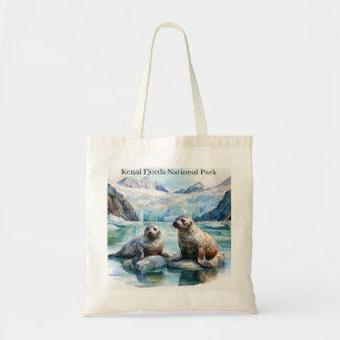Kenai Fjords National Park Harbor Seals Canvas tas