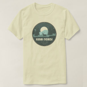Kenai Fjords National Park Herten T-shirt