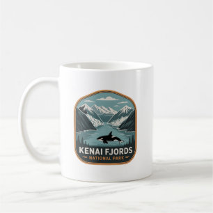 Kenai Fjords National Park Orca-badge Koffiemok