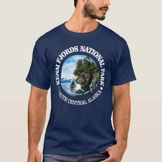 Kenai Fjords NP T-shirt (Voorkant)