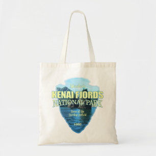 Kenai Fjords (pijlpunt) Tote Bag