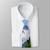 Kenai Fjords Snowy Mountains Cravate (Attaché)