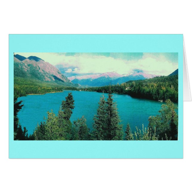 Kenai Lake, Cooper Landing, Alaska (Voorkant Horizontaal)