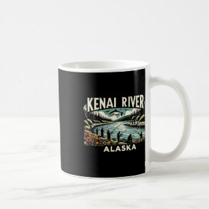 Kenai Rivier Alaska Ak Zalm Vissen Natuurliefhebbe Koffiemok