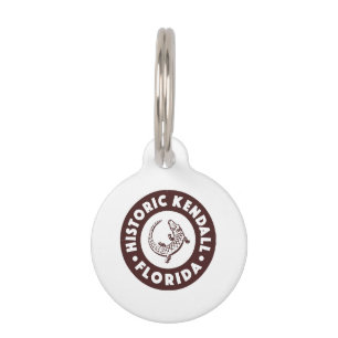 Kendall Florida Circle - Bruin Huisdierpenning