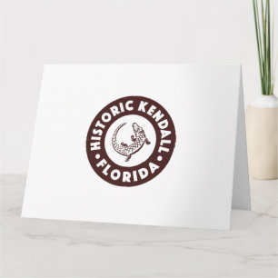 Kendall Florida Circle - Bruin Kaart