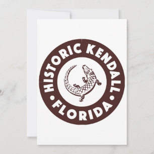 Kendall Florida Circle - Bruin Kaart