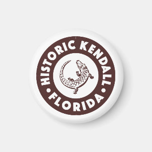 Kendall Florida Circle - Bruin Magneet