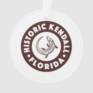 Kendall Florida Circle - Bruin Ornament