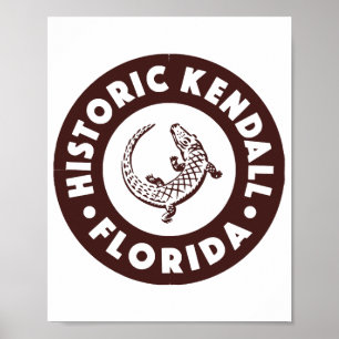 Kendall Florida Circle - Bruin Poster