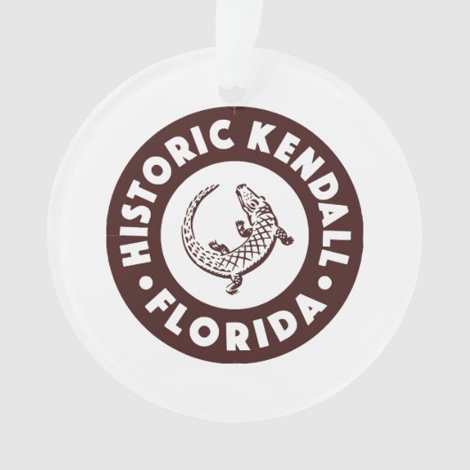 Kendall Floride Cercle - Brun  (devant)