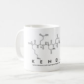Kendall peptide nom mug (Devant gauche)