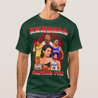 kendall startende vijf 5 grappige humor sarcasme f t-shirt