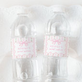 Kendall's Sweet Sixteen Water Label Waterfles Etiket