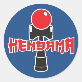 Kendama Logo Ronde Sticker