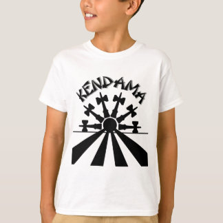 Kendama Sun, zwart T-shirt
