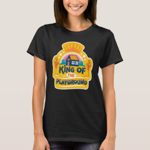 Kende speelruimte terug naar school Happy First Da T-shirt