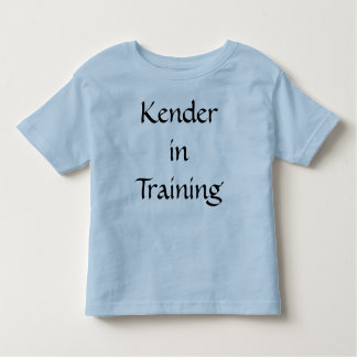 Kender in opleiding kinder shirts