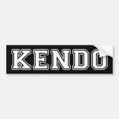 Kendo Bumpersticker (Voorkant)