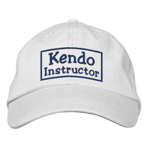 Kendo Instructor Geborduurde Pet