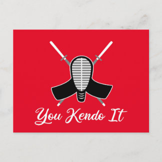 Kendo it - grappige Kendo Aikido Pun Joke Graphic Briefkaart