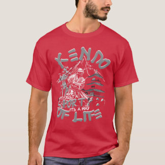 Kendo Japanse vechtsporten jongen T-shirt