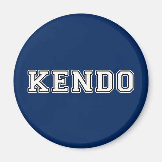 Kendo Magneet (Voorkant)