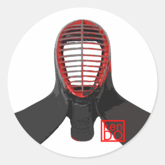 Kendo mannen sticker