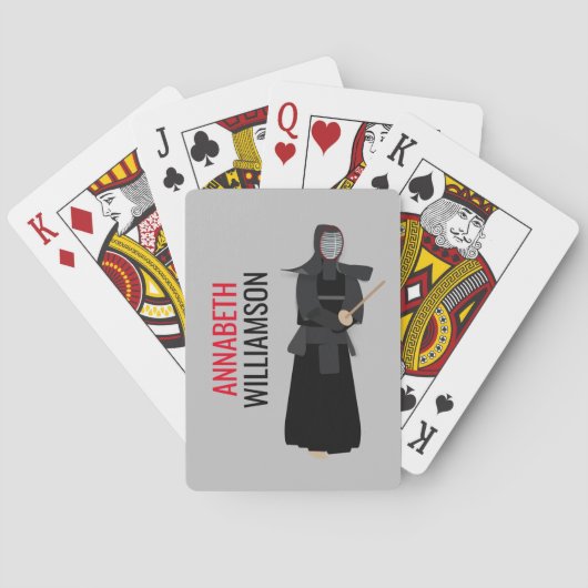 Kendo Pokerkaarten (Achterkant)