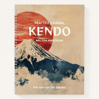 Kendo Practice Journal Practitioners Instructeurs Notitieboek