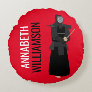 Kendo Rond Kussen