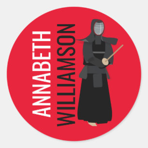 Kendo Ronde Sticker
