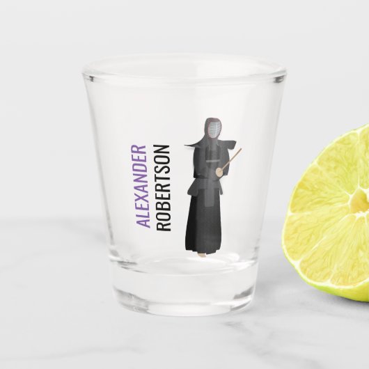 Kendo Shot Glas (Voorkant)