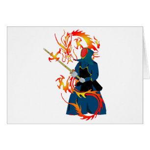 Kendo Sword sman en Fire Dragon