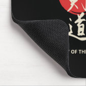 Kendo Vintage Red Black Muismat (Hoek)