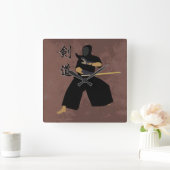 Kendo Wall Clock Vierkante Klok (Huis)
