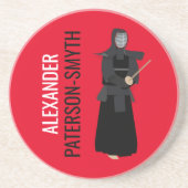 Kendo Zandsteen Onderzetter (Voorkant)