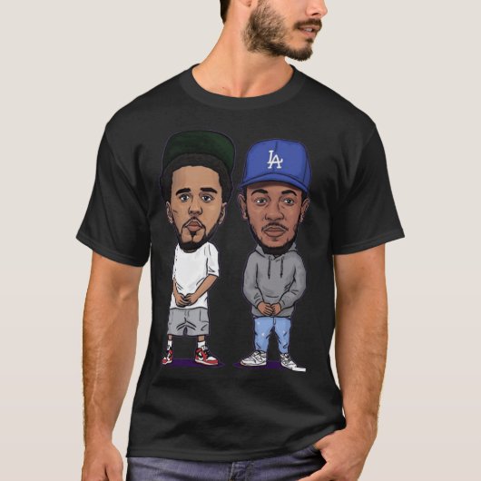KENDRICK LAMAR JCOLE gift T-shirt (Voorkant)