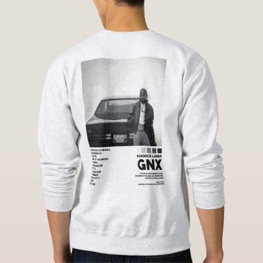 KENDRICK LAMAR SWEAT-SHIRT TRUI (Achterkant)