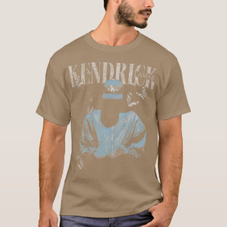 Kendrick Lamar Vintage Voor Bewuste Rapfans retr T-shirt