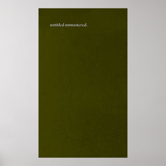 Kendrick Lamar zonder titel Onbeheerst Poster (Voorkant)