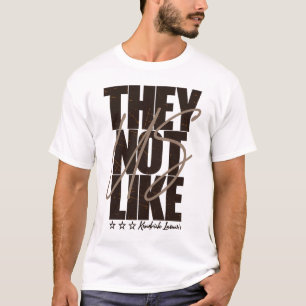 Kendrick Lamar's, ze mogen ons niet T-shirt