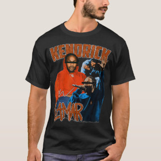 Kendricks Art Lamars Rapper80s 90s T-shirt